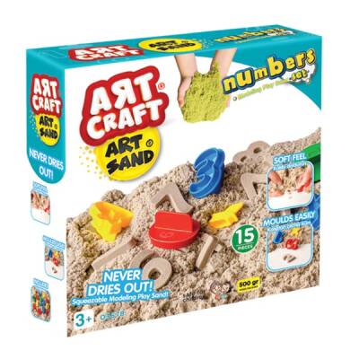 500 gr Artsand Numaralar Kurumayan Kum Seti - 1