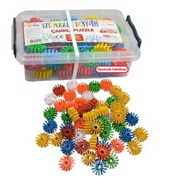 60 Parça Çarklı Puzzle - Efe Toys