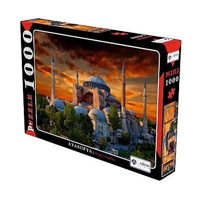Adam Games Puzzle 1000 Parça Ayasofya Camii - 1
