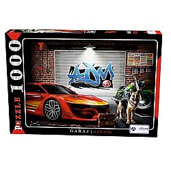 Adam Games Puzzle 1000 Parça Garaj - Adam Games