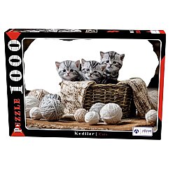 Adam Games Puzzle 1000 Parça Kediler - Adam Games