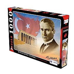Adam Games Puzzle 1000 Parça Mustafa Kemal Atatürk - Adam Games
