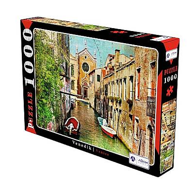 Adam Games Puzzle 1000 Parça Venedik - 1