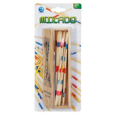 Ahşap Mikado Oyun Çubukları Kutulu Kapaklı - 1