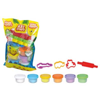 Art Carft 6'lı Polybag Oyun Hamuru Aksesuarlı - 1