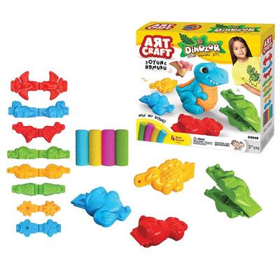 Art Craft 3D Dinozor Oyun Hamuru Seti - 2