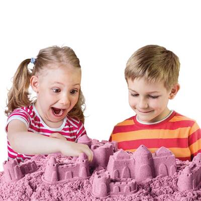 Art Craft Art Sand Pembe Kinetik Oyun Kumu 500 Gr - 2