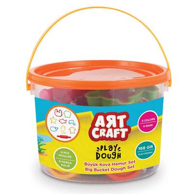 Art Craft Büyük Kova Kalıplı Oyun Hamuru Seti 16 Parça - 2
