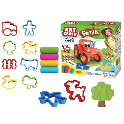 Art Craft Çiftlik Oyun Hamuru Seti 200 Gr - 2