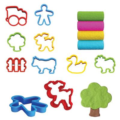 Art Craft Çiftlik Oyun Hamuru Seti 200 Gr - 3