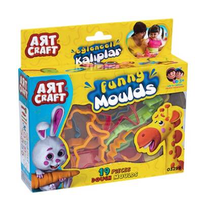 Art Craft Eğlenceli Süper Oyun Hamuru Kalıpları 19 Parça - 2