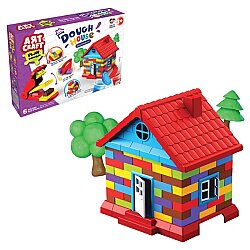 Art Craft Ev Oyun Hamuru Ev Seti 600 Gr 6-Farklı Renk - Art Craft