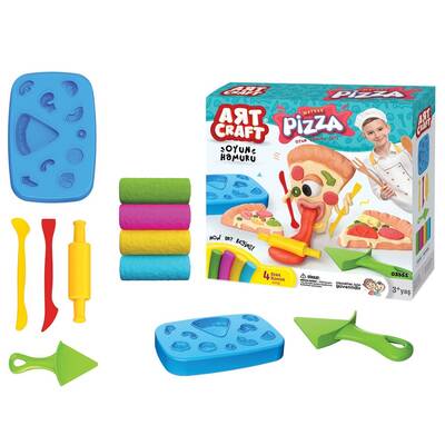 Art Craft Matrak Pizza Oyun Hamuru Seti 200 Gr - 2