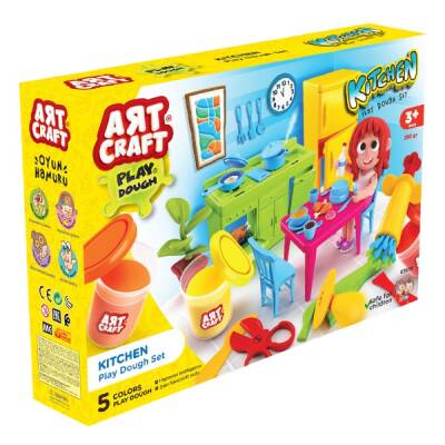 Art Craft Mutfak Oyun Hamur Seti 280 gr Aksesuarlı - 1
