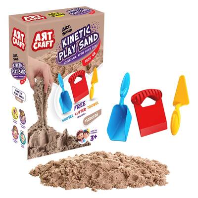 Art Craft Naturel Kinetik Oyun Kumu 1000 Gr - 1
