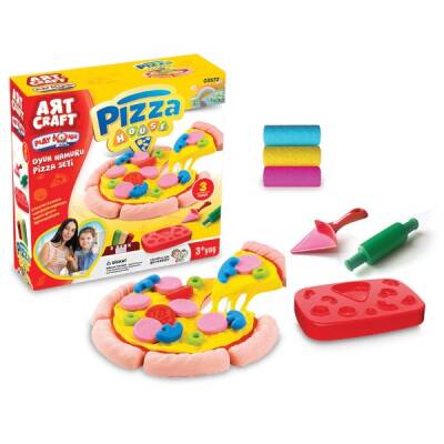 Art Craft Oyun Hamuru Pizza Seti Aksesuarlı - 1