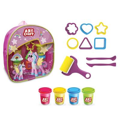 Art Craft Sırt Çantalı Oyun Hamuru Seti Aksesuarlı - 2