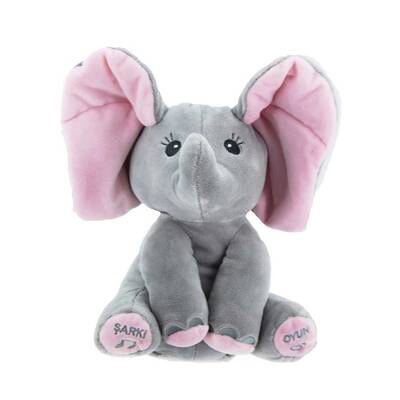Babycim Cee-ee Neşeli Oyuncu Fil 30 Cm İnteraktif - 2