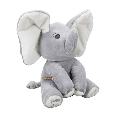 Babycim Cee-ee Neşeli Oyuncu Fil 30 Cm İnteraktif - 3