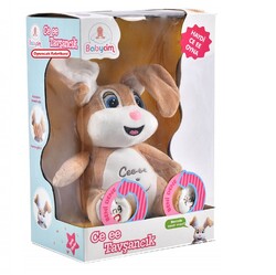 Babycim Peluş Ce ee Tavşancık Sesli Şarkı söyler Hareketli - 2