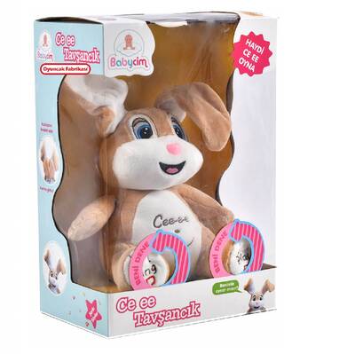 Babycim Peluş Ce ee Tavşancık Sesli Şarkı söyler Hareketli - 2