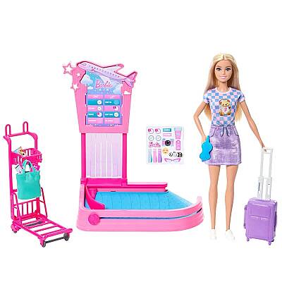 Barbie Malibu ve Bagaj Teslim Oyun Seti - 2