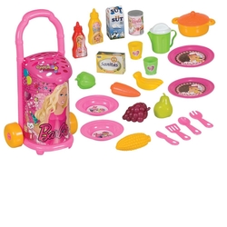 Barbie Pazar Arabası 25 Parça - DEDE