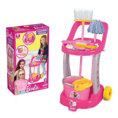 Barbie Temizlik Arabası - 1