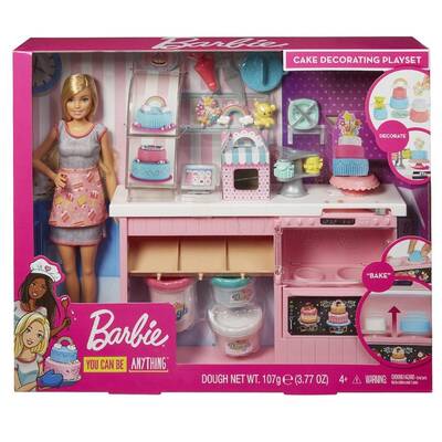 Barbienin Pasta Dükkanı Oyun Seti /Barbie Ben Büyüyünce Mattel-GFP59 - 1