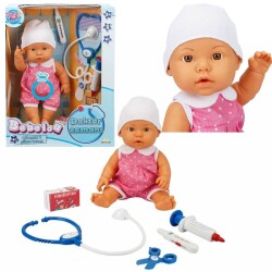 Bebelou Oyuncak Doktor Bebek Sesli 35 Cm Aksesuarlı - 2