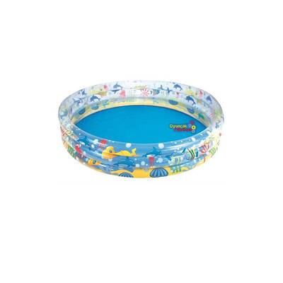 Bestway 51005 Büyük Şişme Havuz 3 Boğumlu Okyanus Desenli 183x33 Cm - 2