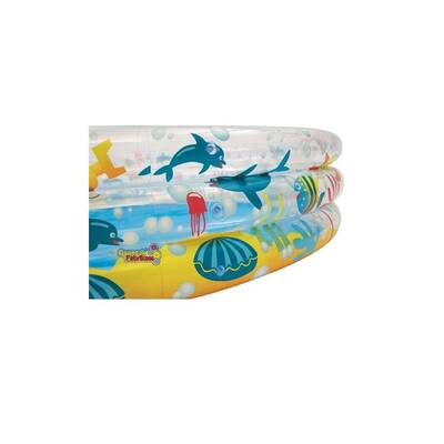Bestway 51005 Büyük Şişme Havuz 3 Boğumlu Okyanus Desenli 183x33 Cm - 4