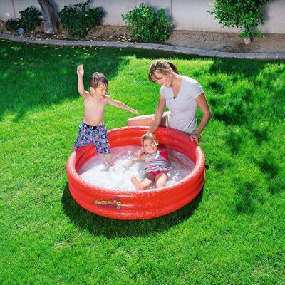 Bestway 51025 3 Boğumlu Şişme Çocuk Havuzu 122cm x 25cm 3 Renk - 3