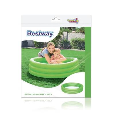 Bestway 51025 3 Boğumlu Şişme Çocuk Havuzu 122cm x 25cm 3 Renk - 4