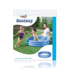 Bestway 51025 3 Boğumlu Şişme Çocuk Havuzu 122cm x 25cm 3 Renk - 6