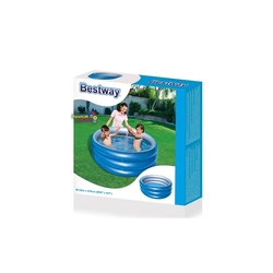 Bestway 51042 Şişme Büyük Havuz 3 Halkalı Metalik Renk 170x53 - 2