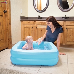 Bestway 51116 Şişme Tabanlı Bebek Havuzu (86 cm x 86 cm x 25) - 4