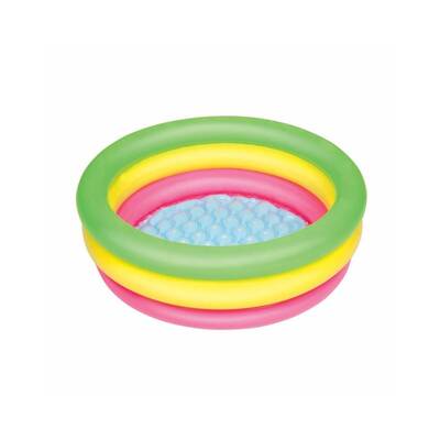 Bestway 51128 Şişme Havuz Bebekler Için Renkli 70x24 Cm Şişme Tabanlı - 3