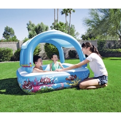 Bestway 52192 Gölgelikli Güneş Korumalı Kare Şişme Havuz 147 Cm - 3