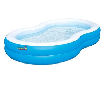 Bestway 54117 Jumbo Oval Şişme Aile Havuzu 262x157x46 cm - 3