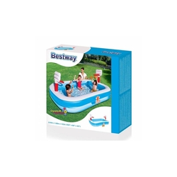Bestway BW-54122 Basketbol Şişme Oyun Havuzu 251x168x102 Cm - 3