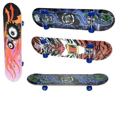 Ahşap Büyük Boy Kaykay Skateboard - 1