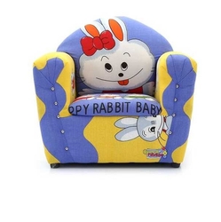Beta Toys Çocuk Koltuğu Ahşap Tavşan Desenli - 3