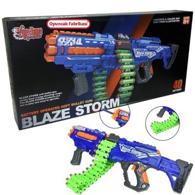 Blaze Storm Otomatik Şarjlı Yumuşak Mermili Tüfek (40 Mermi Dahil) - 1