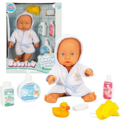 Sunman, Bebelou Banyo Zamanı Bebek Seti, 35 cm / +3 yaş - 1