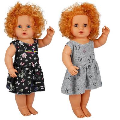 Boubou Türkçe Konuşan Oyuncak Saçlı Et Bebek 60 cm 8 Sesli - 3