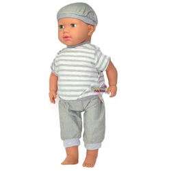 Burak Oyuncak Türkçe Konuşan Kel Bebek Büyük Boy 60 Cm - 3