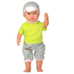 Burak Oyuncak Türkçe Konuşan Kel Bebek Büyük Boy 60 Cm - 4