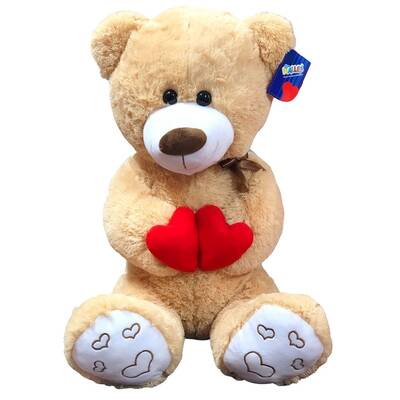 Miajima Oyuncak Kalpli Peluş Ayı Yumoş 75 Cm İthal Kumaş - 2