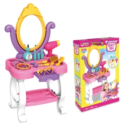 Candy Ken Prenses Oyuncak Güzellik Masası 15 Parça Set 03696 - DEDE